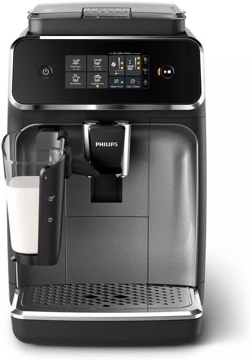 Bean to Cup Coffee Machine | LatteGo Milk Frother | 15 Bar Pump