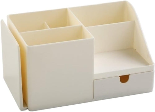 Desk Organizer Multi-Functional Desktop Storage with Drawer & Dividers