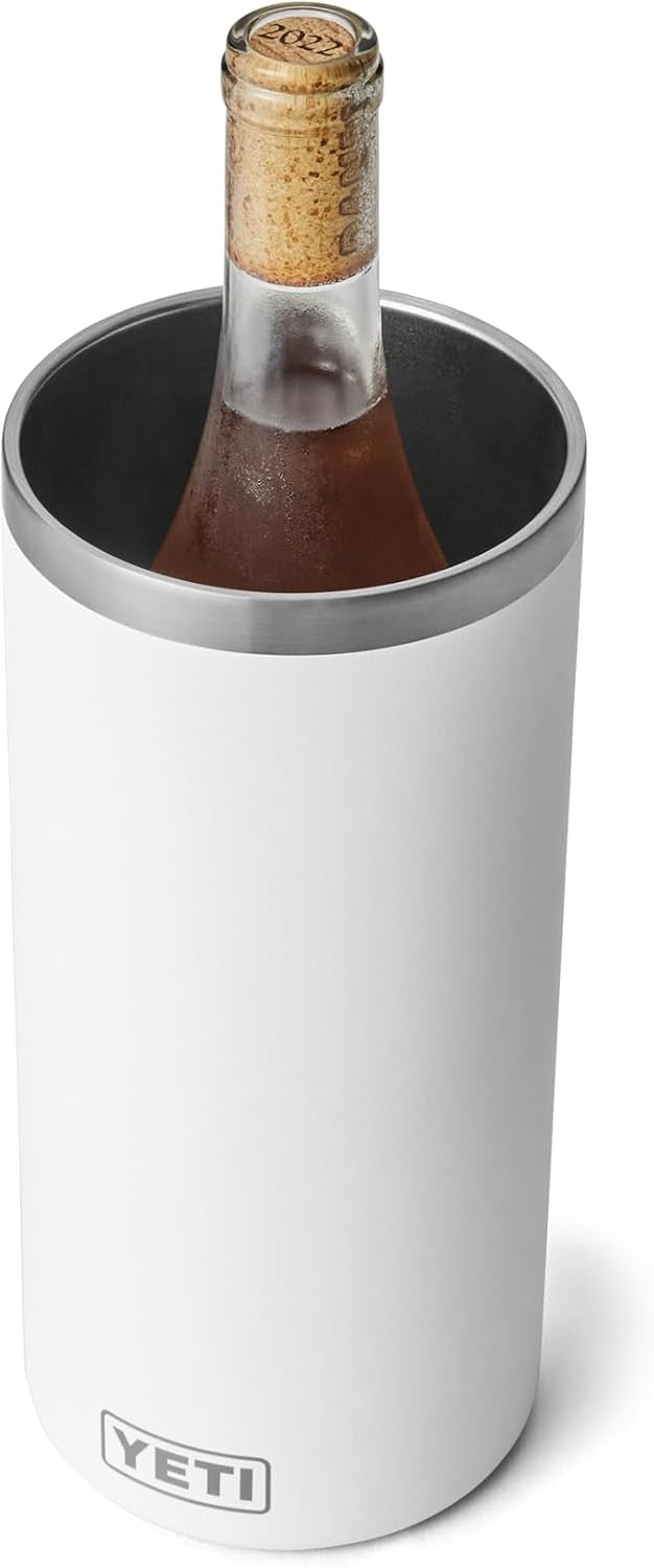 Stainless Steel Wine & Champagne Bottle Chiller Insulated Ice Cooler