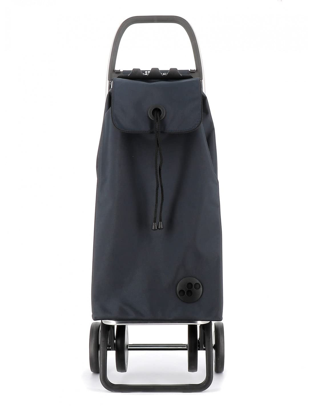 Foldable 4-Wheel Shopping Trolley – Lightweight Aluminium, Grey