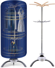 Electric Clothes Dryer 900W 2 Tier Heated Airer 12kg Portable Indoor