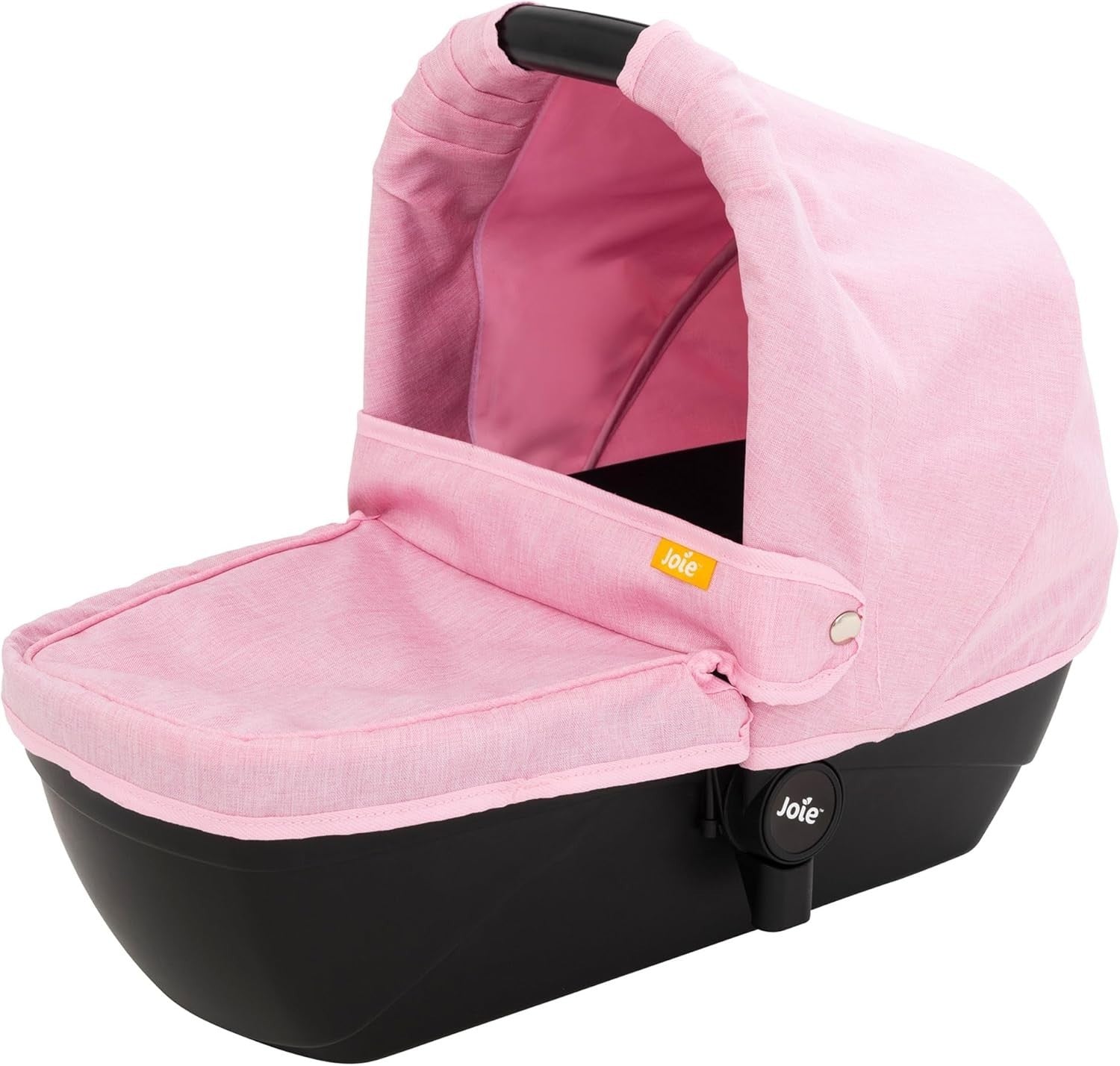 Dolls Pram with Detachable Carrycot, Adjustable Handle, Storage, 3+