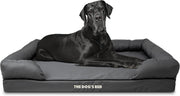 XXL Orthopedic Memory Foam Dog Bed Washable Bolster