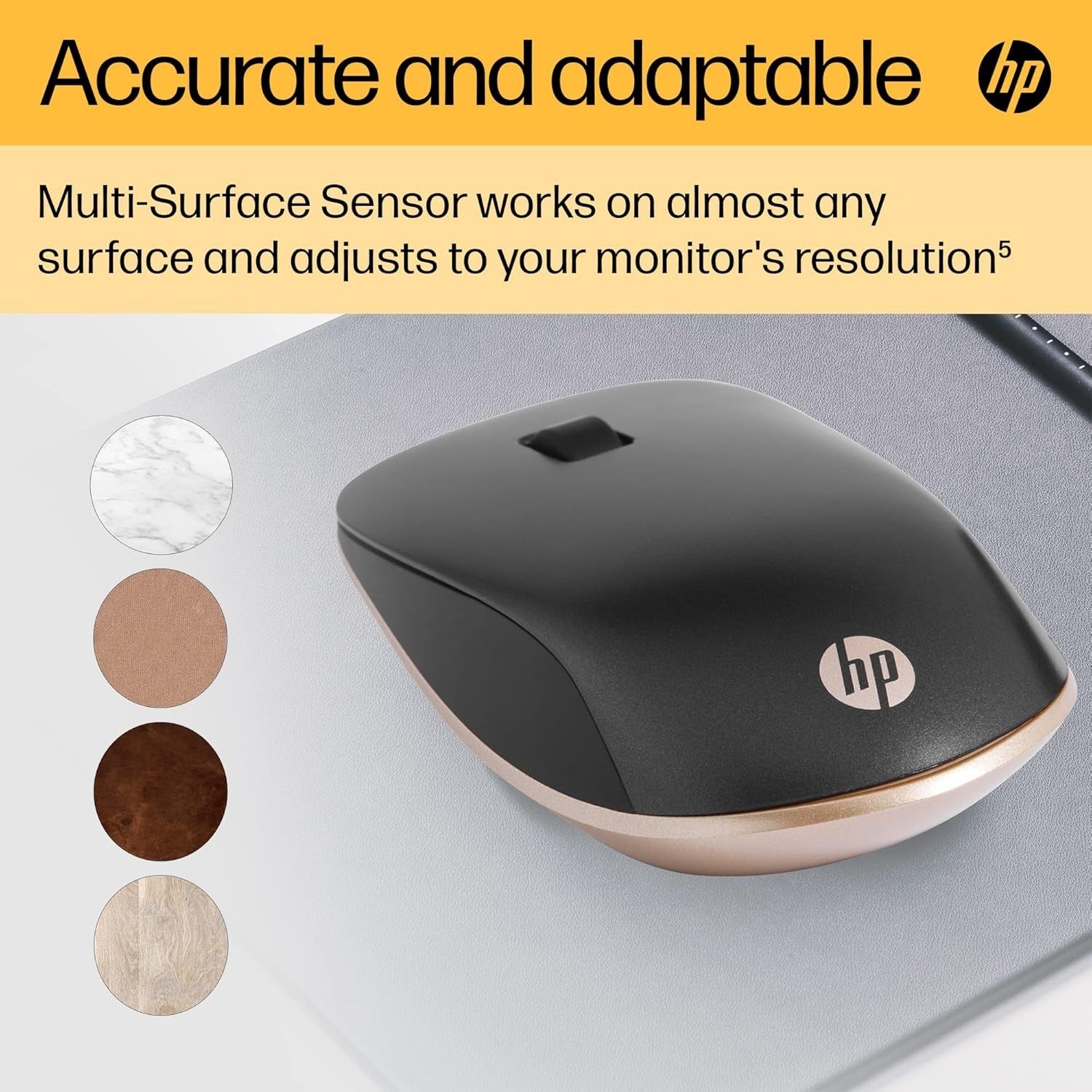 Slim Bluetooth Mouse Multi-Surface 12 Month Battery Silver
