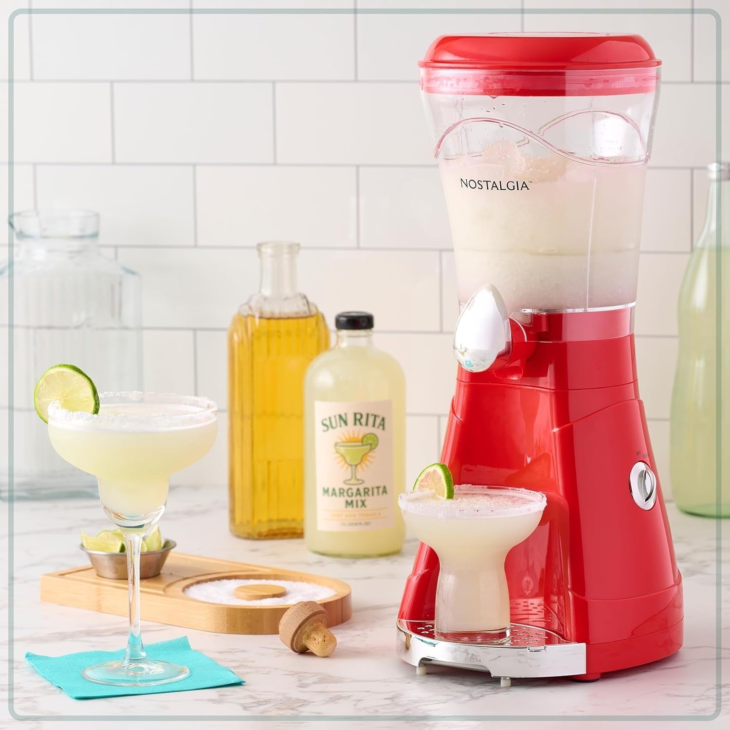 Commercial Margarita & Slush Maker 64oz Frozen Cocktail Drink Machine