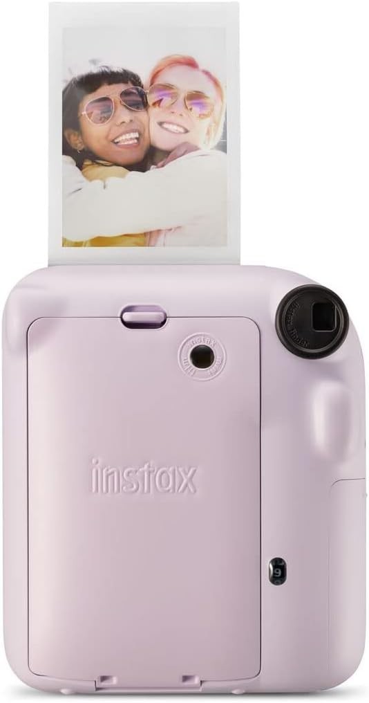Instant Camera with 20 Shot Film Pack Selfie Mirror Purple Camera
