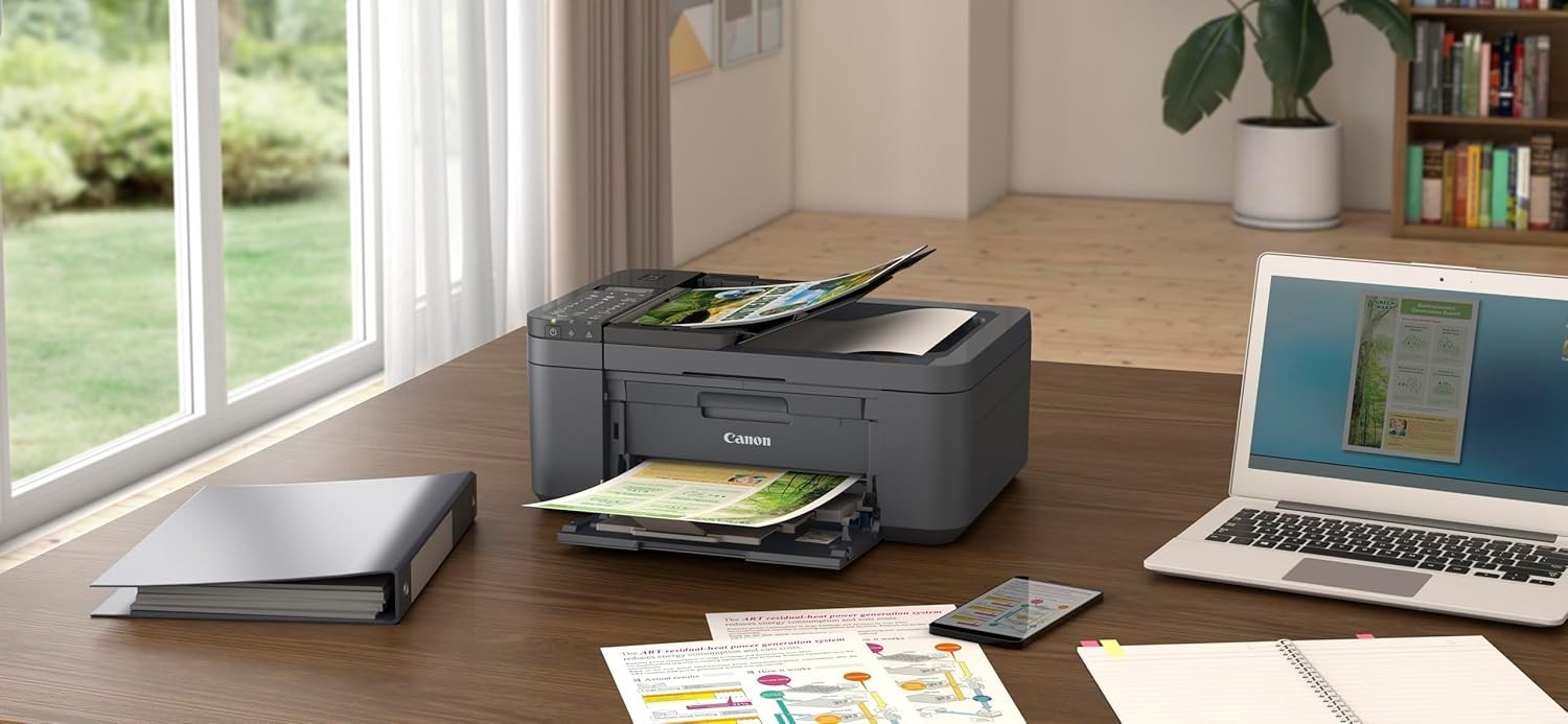 Wireless Colour Inkjet 4-in-1 Printer A4 Auto-Duplex Home Office