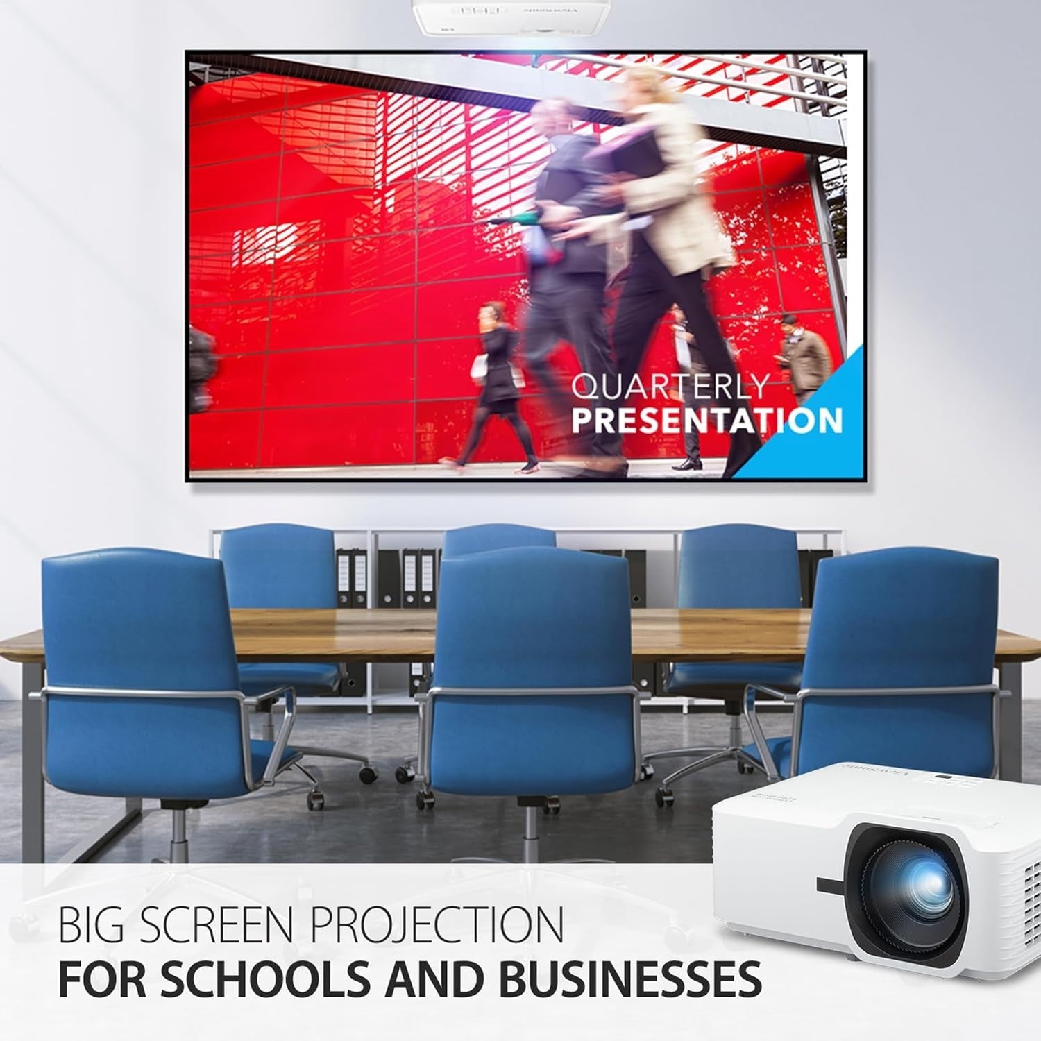 Laser Installation Projector 5000 ANSI Lumens WXGA 300” Display