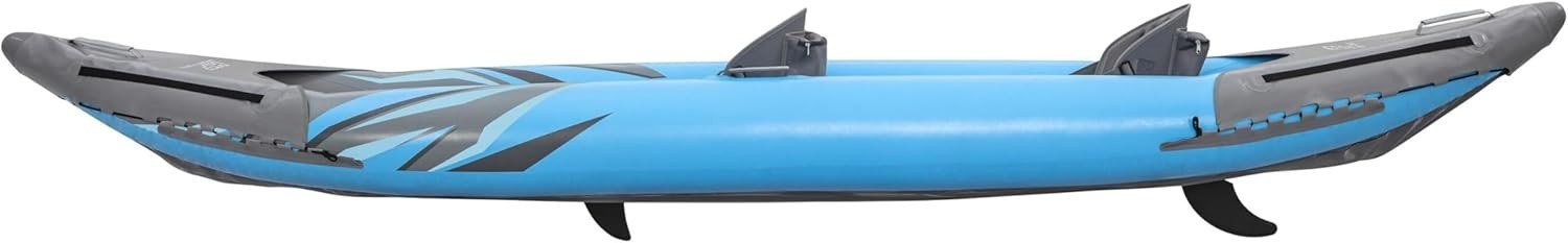 Inflatable Kayak Set w/ Paddle Pump Seat Carry Bag PVC Boat
