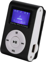 Mini MP3 Player with Clip Portable Music Player 32GB Black