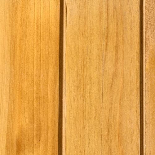 Small Vertical Wooden Garden Shed 140x75cm Lockable Tool Cabinet