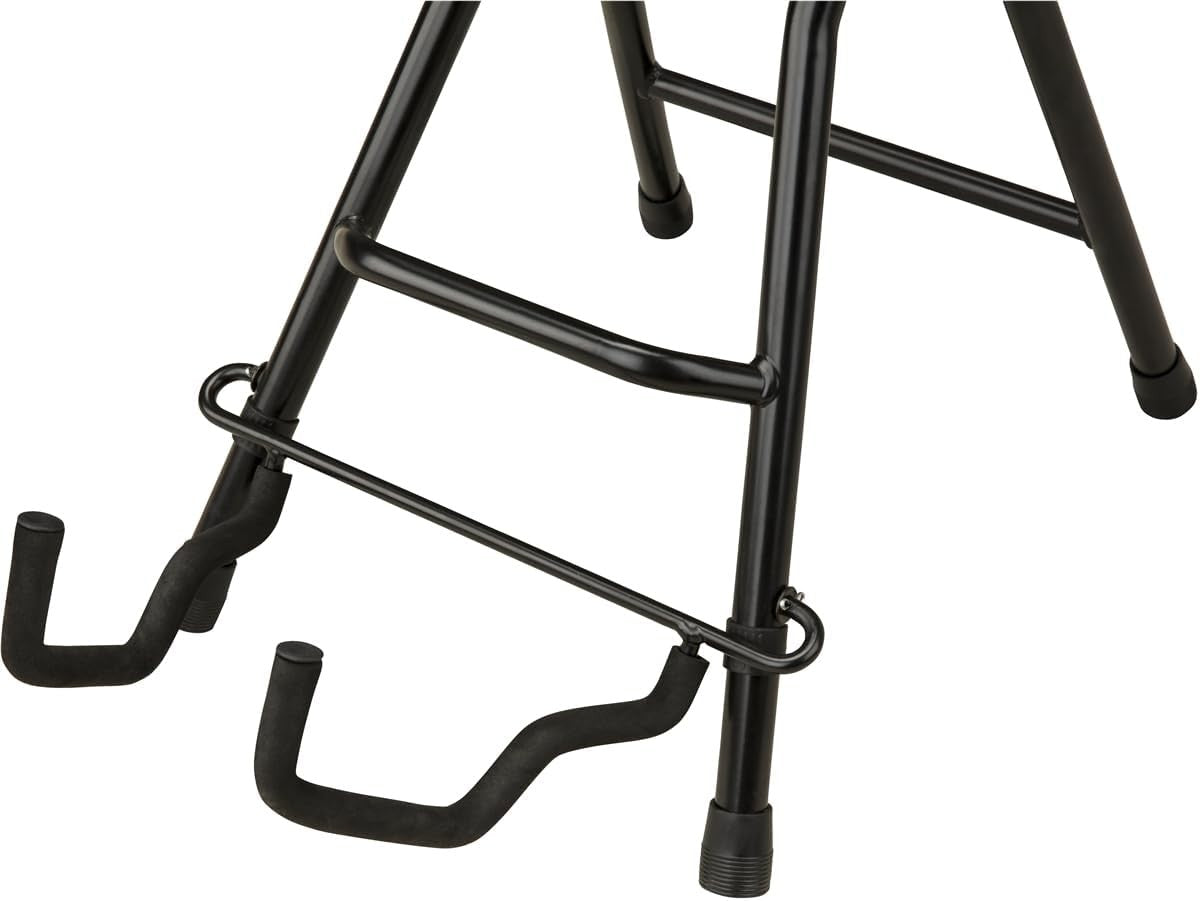 Guitar Seat Stool with Built-In Stand Foldable Non-Slip Grey