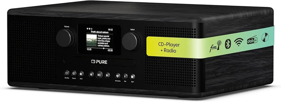 All-in-One Internet Radio CD Player DAB+ FM Bluetooth WiFi HiFi System Alarm