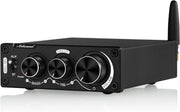 Mini HiFi Stereo Amplifier Bluetooth 5.0 200W Power Bass Treble Control