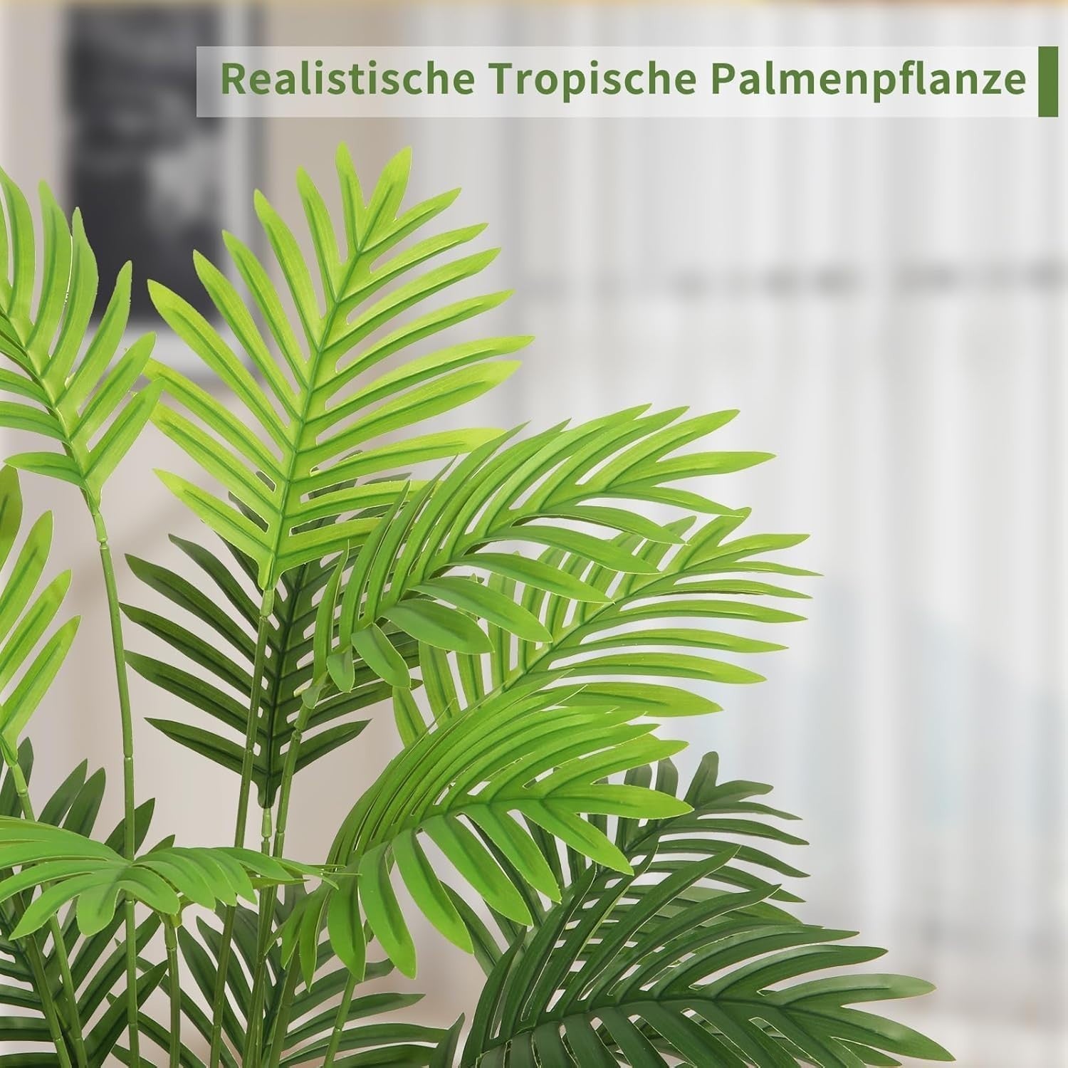 71cm Artificial Areca Palm Plant Fake Tropical Tree Indoor Outdoor Home Decor