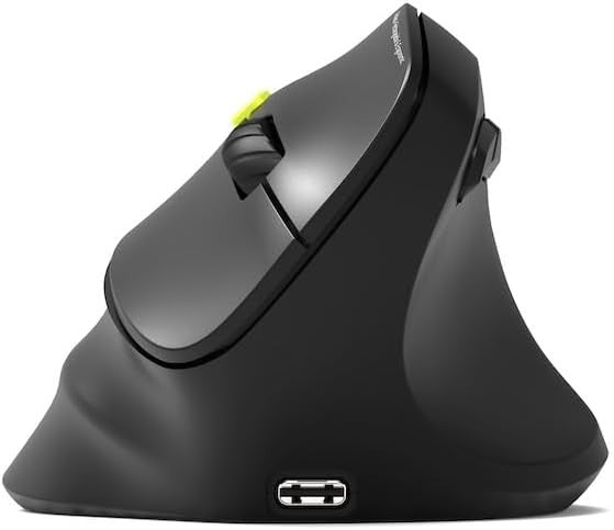 Ergonomic Wireless Bluetooth Mouse Adjustable DPI Silent Rechargeable