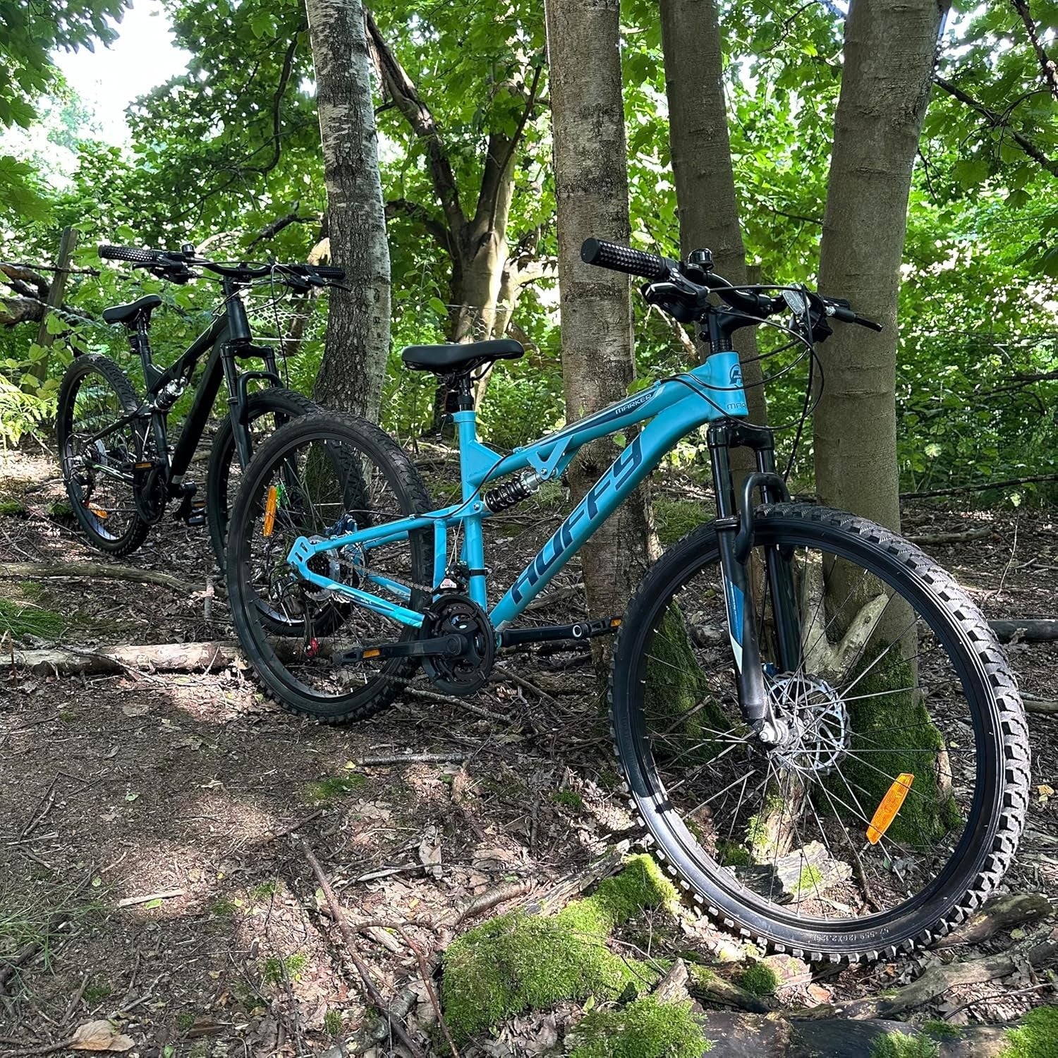 26" Full Suspension MTB Bike Teen 21-Speed Disc Brakes Trail Off-Road