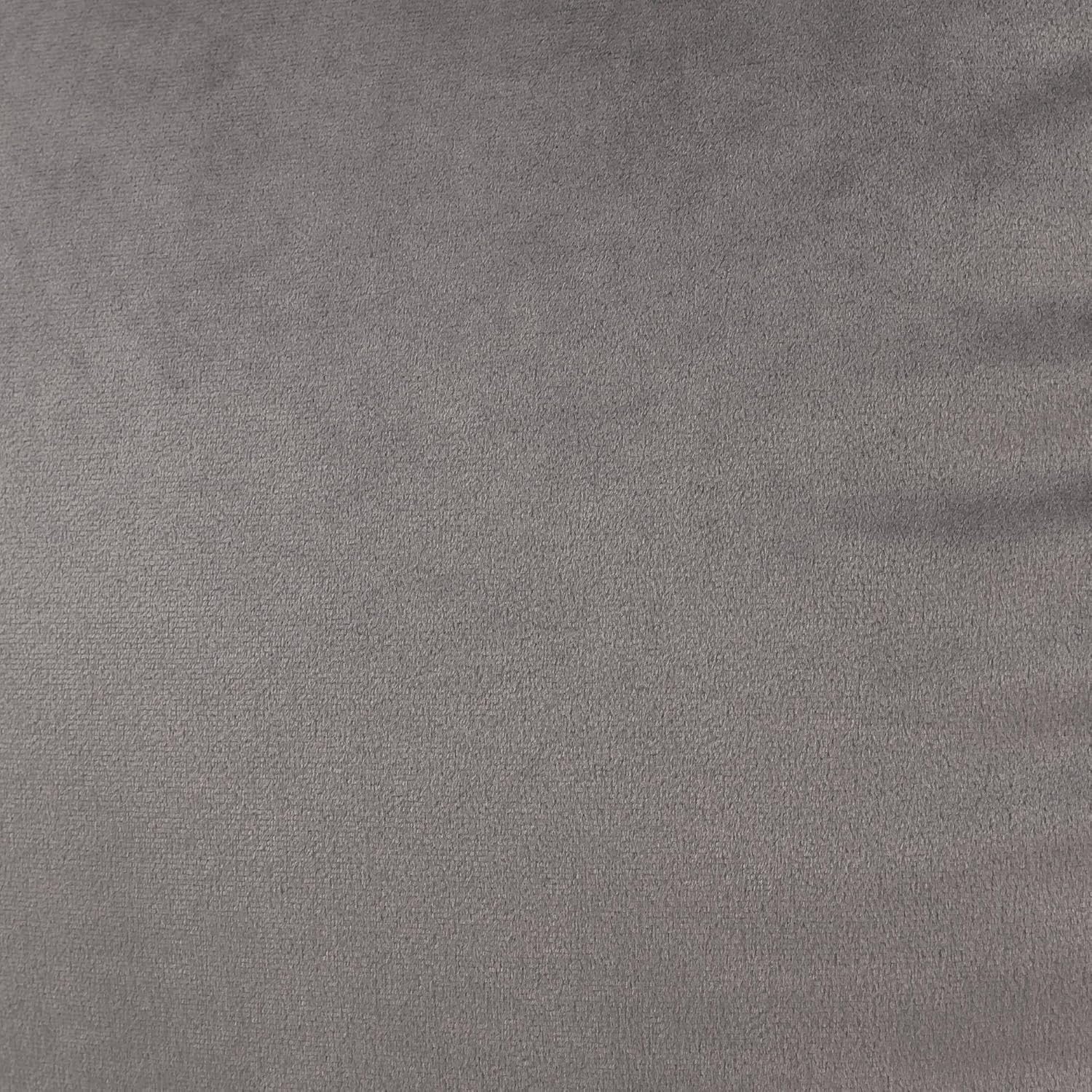 Charcoal Grey Velvet Bean Bag Chair Adult Armchair with Footstool Seat