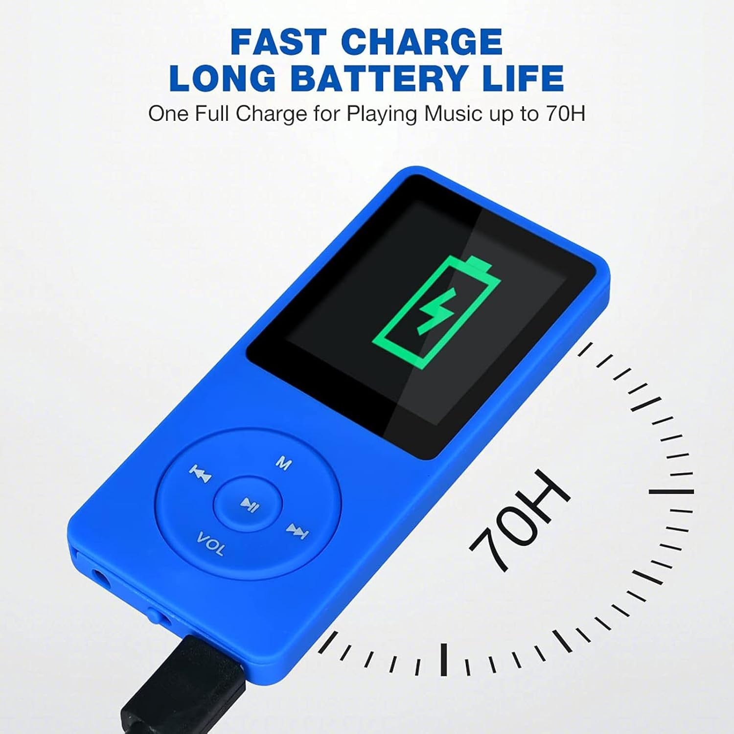 8GB MP3/MP4 Music Player Portable FM Radio HiFi Voice Recorder