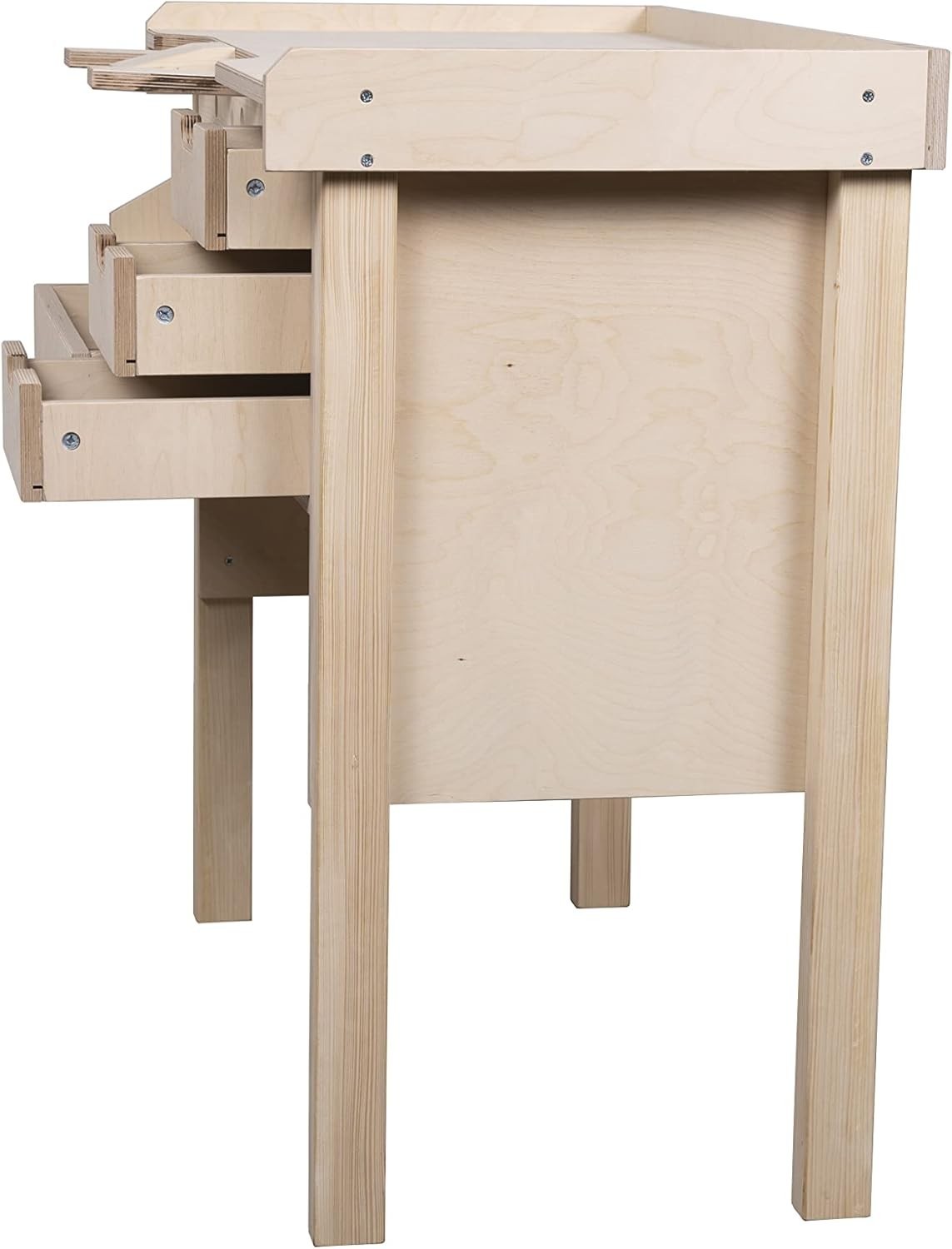 Jewellers Workbench – Opifex Craftsman Station with 18mm Birch Hardwood Top