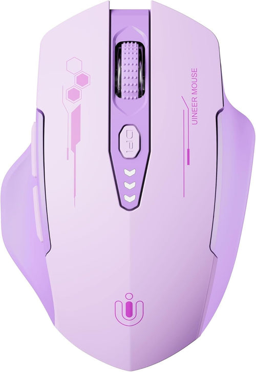 Tri Mode Bluetooth Mouse Rechargeable Multi Device Adjustable DPI Ergonomic