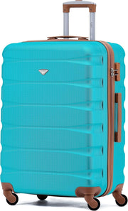 25” Medium ABS Check In Suitcase Lightweight 4 Wheel Hard Case