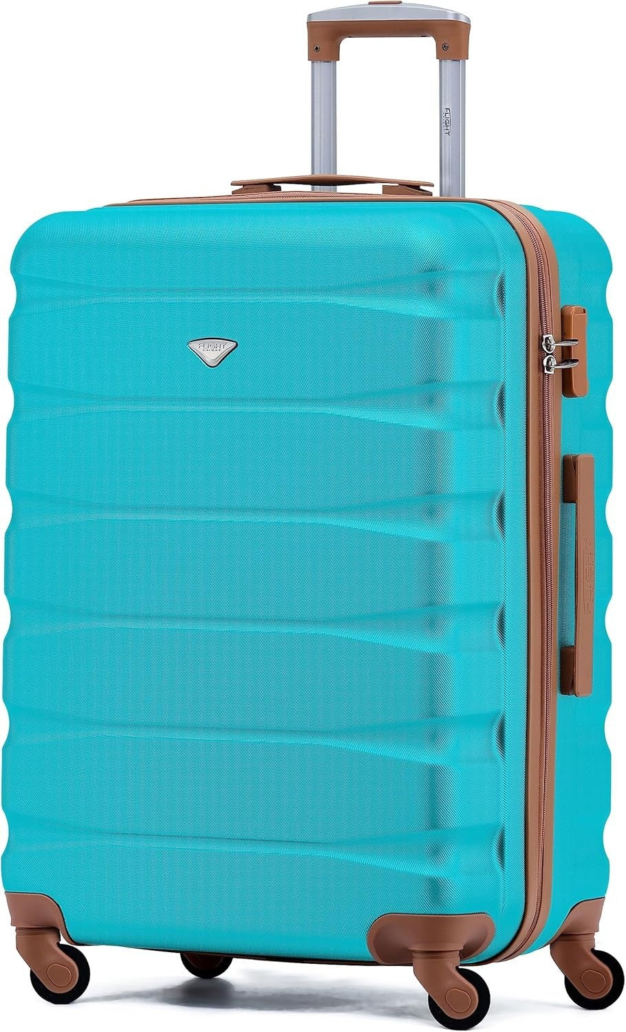 25” Medium ABS Check In Suitcase Lightweight 4 Wheel Hard Case