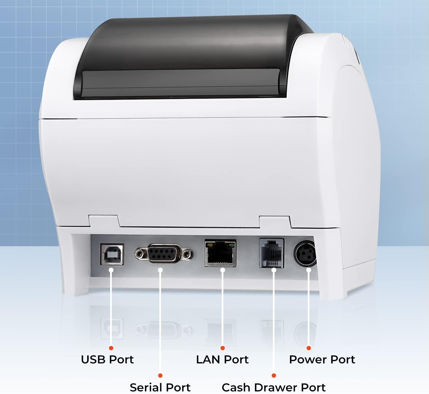 Thermal Receipt Printer POS USB/Ethernet for Home & Business