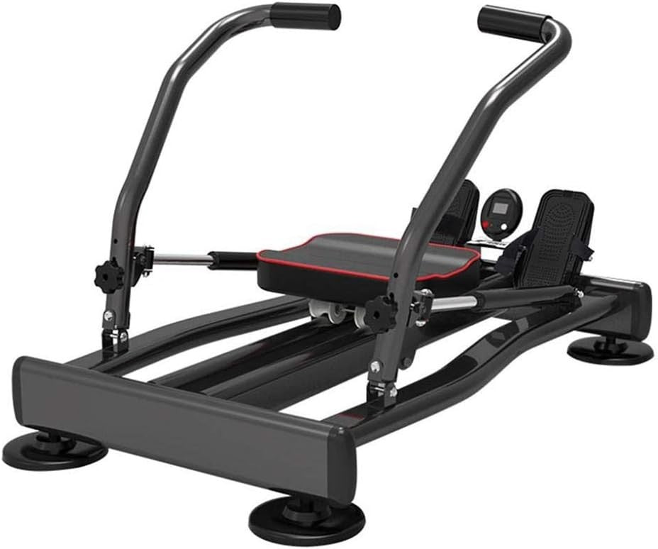 Full Motion Rowing Machine 360° Arms Hydraulic Resistance Foldable LCD 120KG