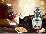 Chocolate Fountain Machine 1.5KG 3 Tier Fondue Melter 170W