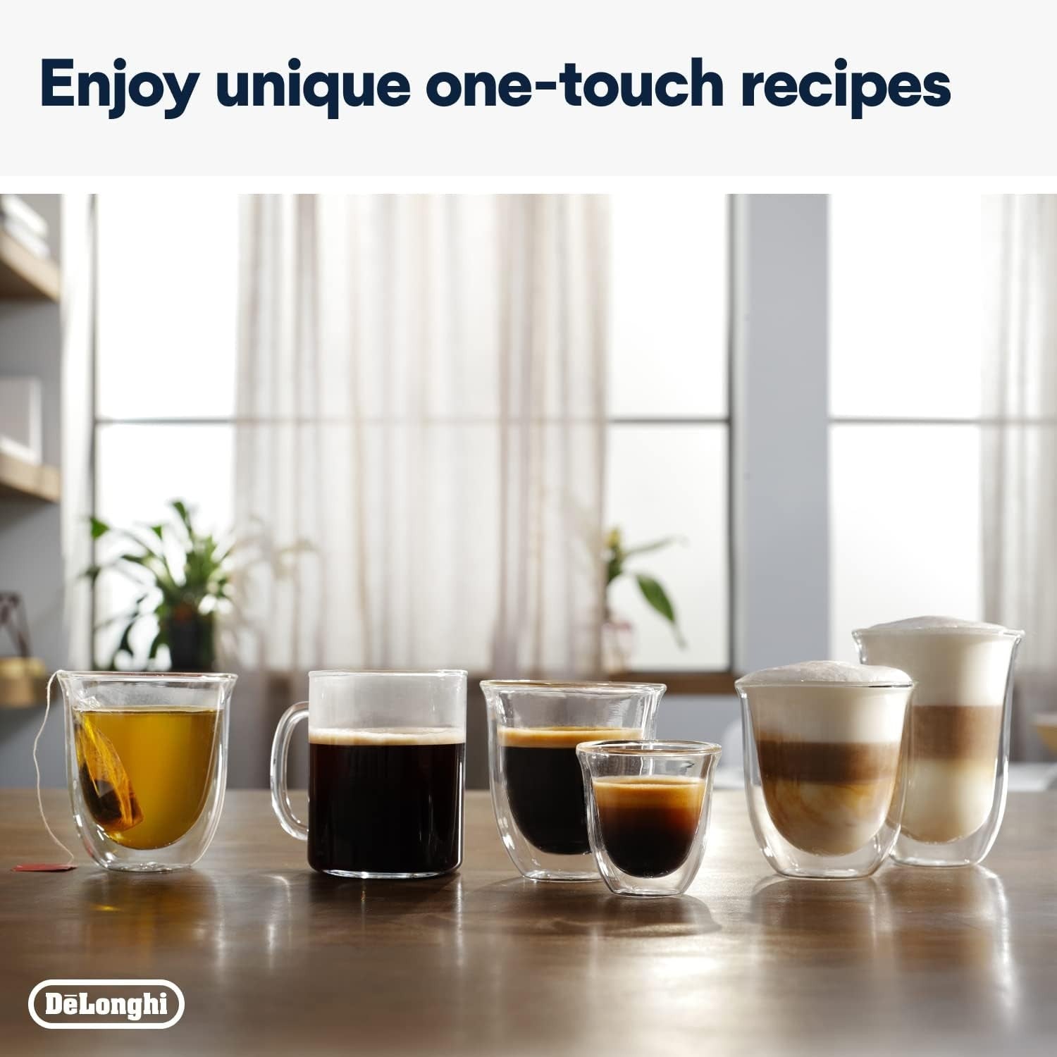Smart Bean to Cup Coffee Machine | 7 Drink Presets | Auto Milk Frother | 1450W