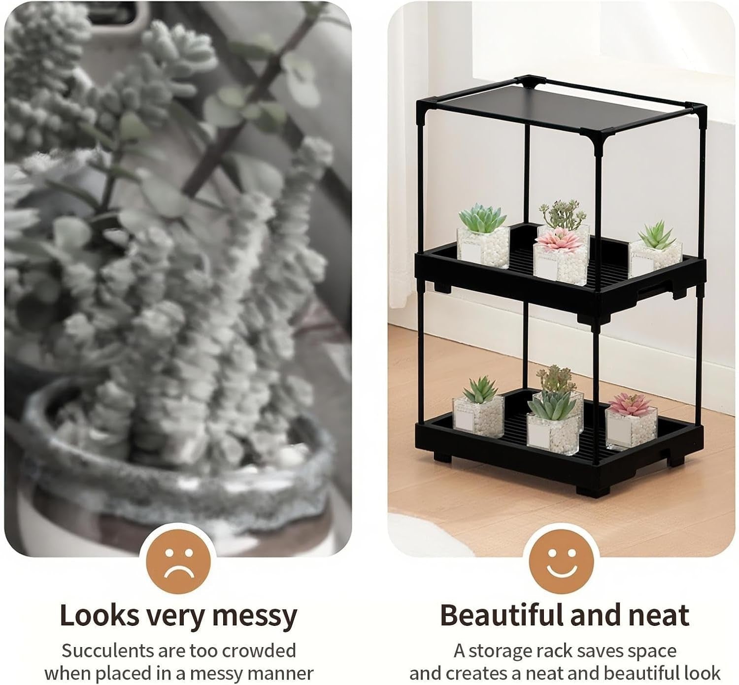 Mini Raised Plant Greenhouse Box 35x27x7cm Frost Cover for Balcony