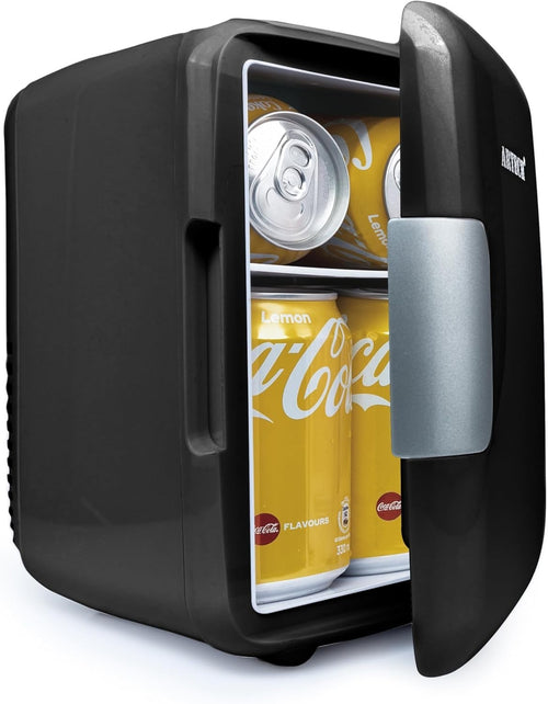 Coka cola coke zero Mini Fridge 4L AC/DC Cooler Warmer Bedroom Car Desk