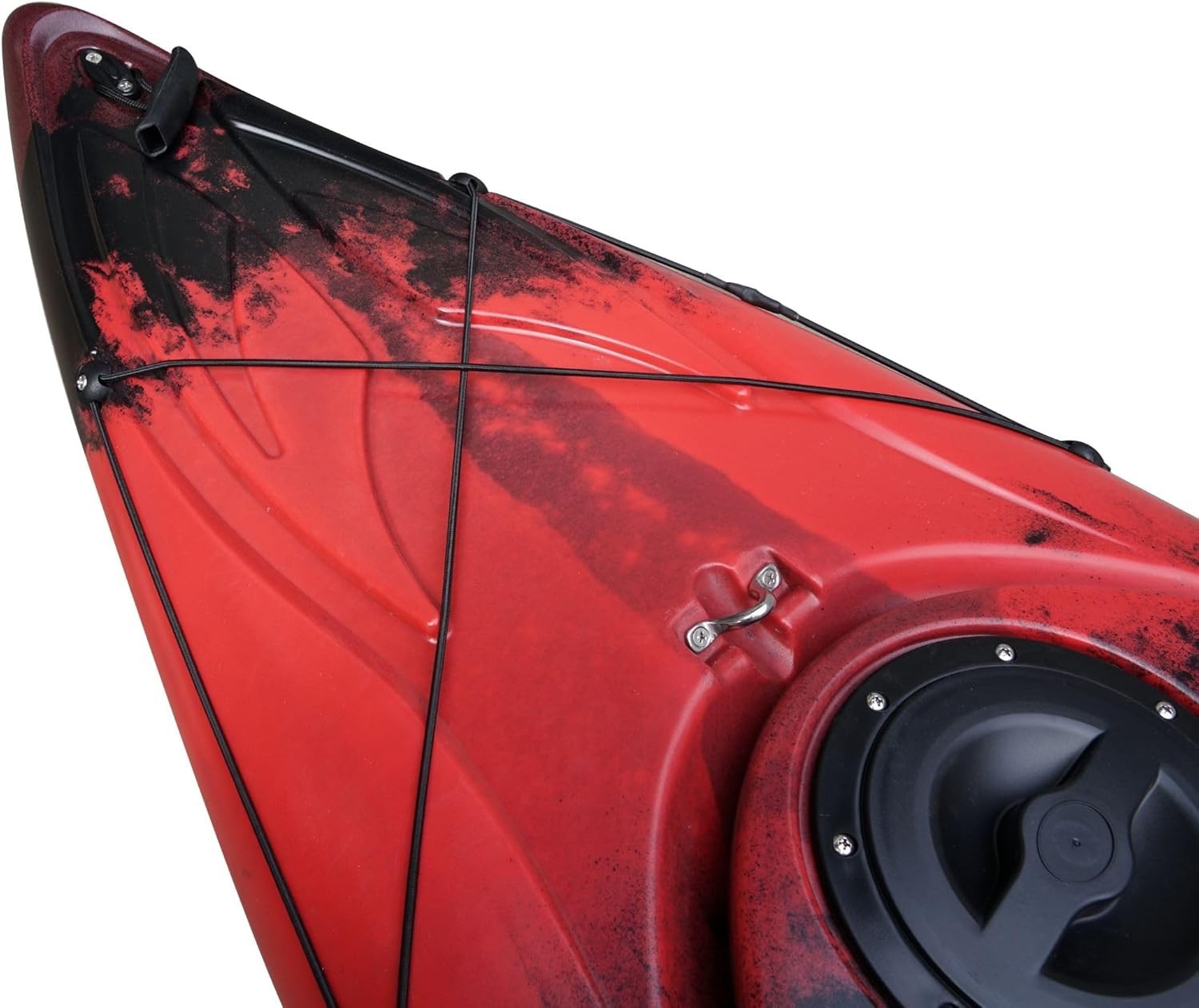 Sit Inside Kayak Recreational Fishing Canoe w/ Paddle Seat Red