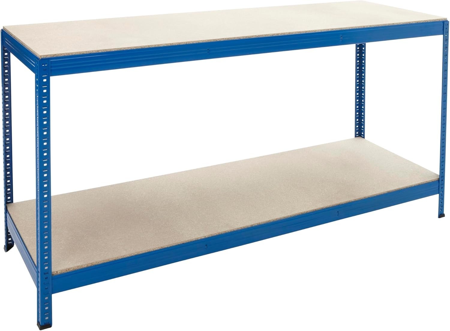 Heavy Duty Industrial Workbench 300kg Load 1800mm Wide with Adjustable Shelf