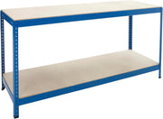 Heavy Duty Industrial Workbench 300kg Load 1800mm Wide with Adjustable Shelf