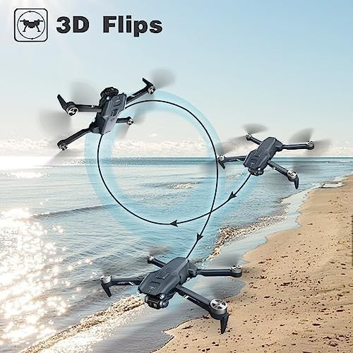 Mini RC Drone with 1080P Camera, App Control, 360° Flips, Headless Mode
