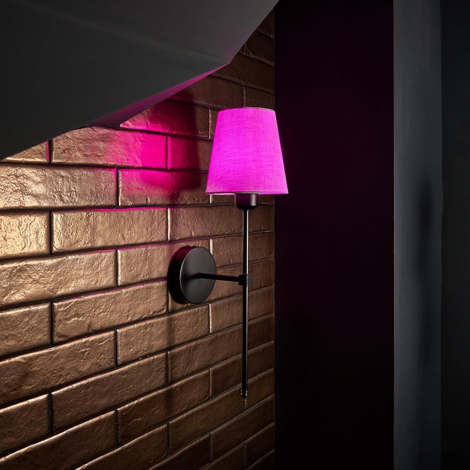 Wireless Wall Lights Set of 8 | 16 LED Pucks, Remote Control, No Wiring