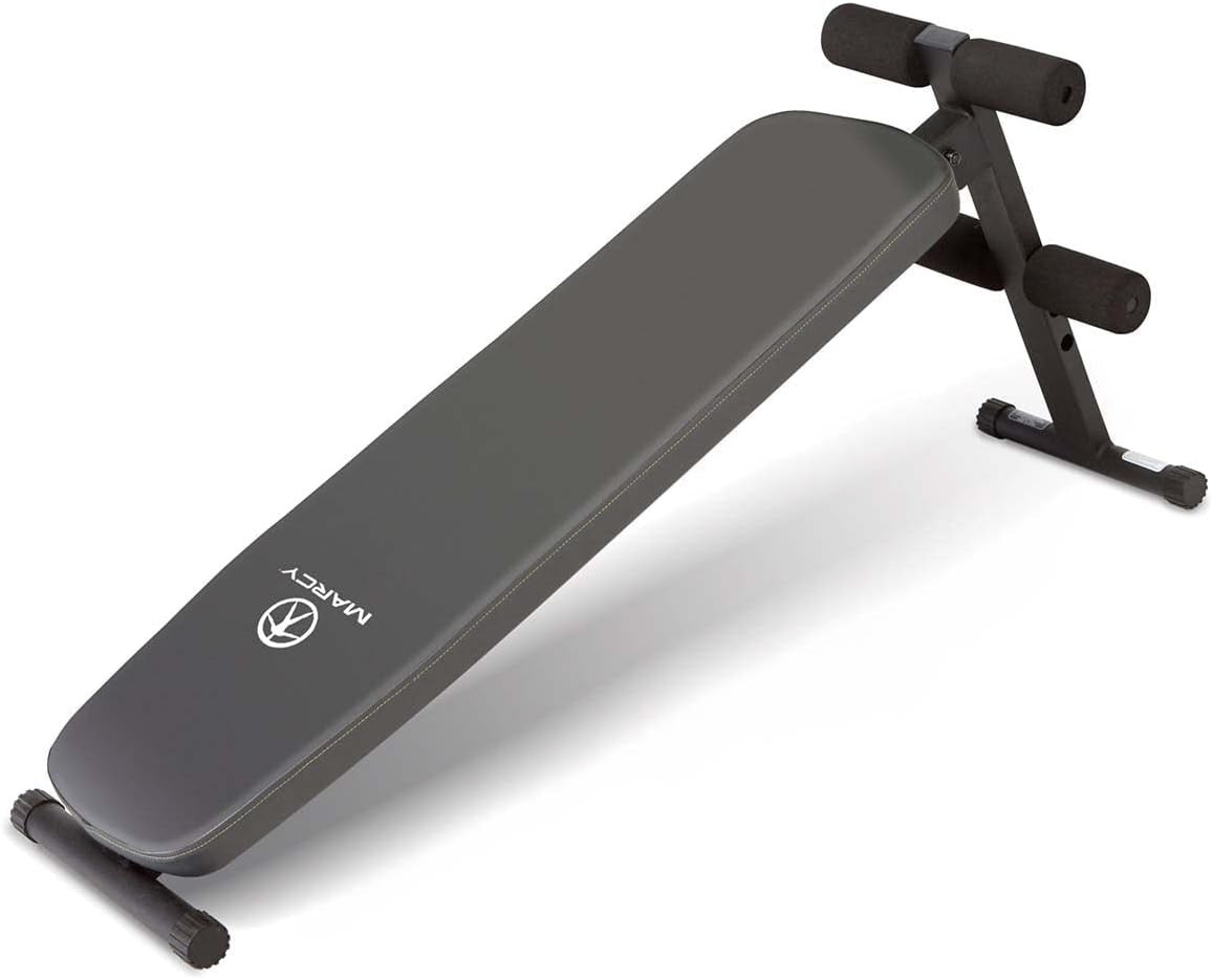 Fixed Decline Ab Bench Core Trainer 20° Slanted Home Workout
