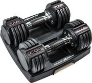 Adjustable Smart Dumbbell 2.5–12.5lb Quick Twist Space Saving Home Gym