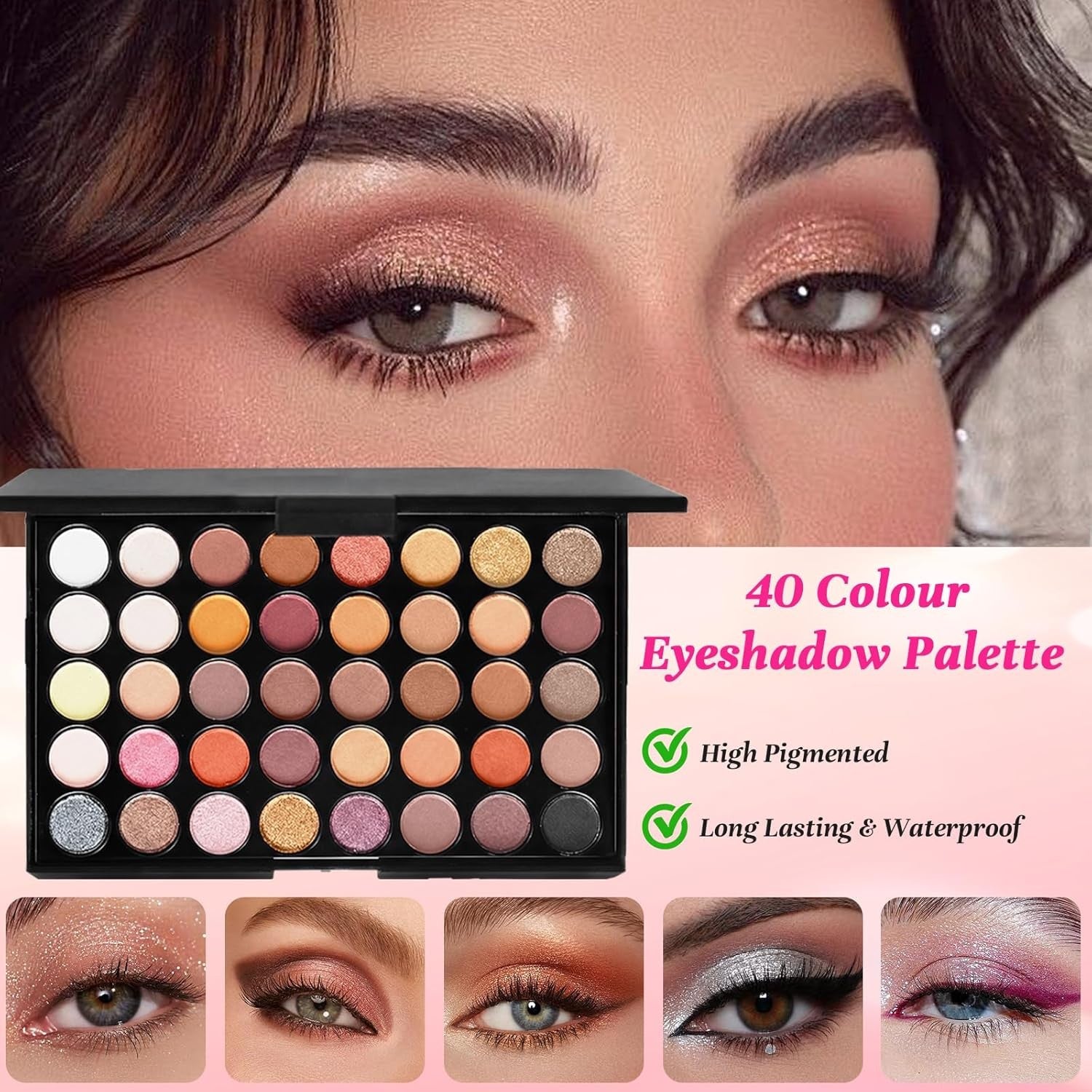All In One Makeup Kit Full Face Gift Set with Palette