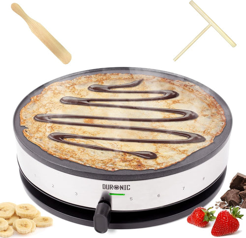 13" Electric Crepe & Pancake Maker 1300W Non-Stick with Tools
