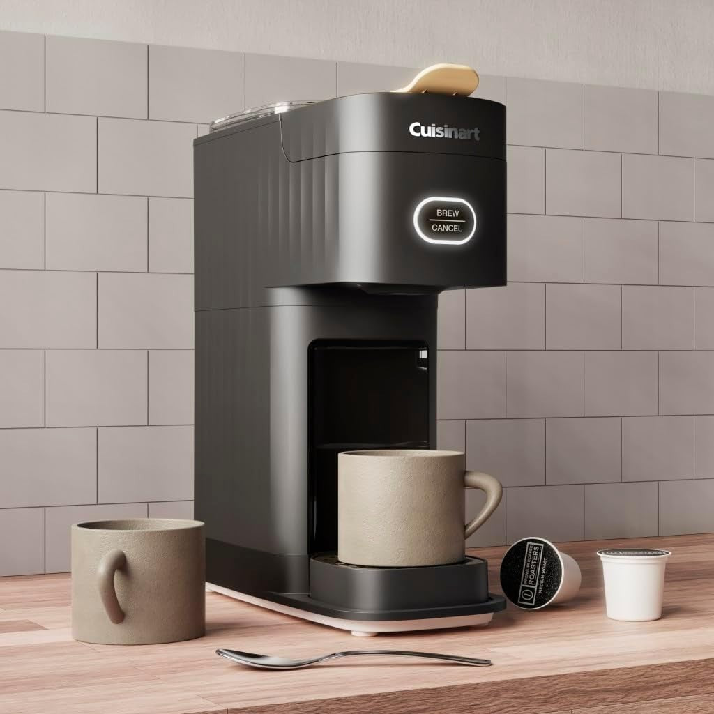 Single Serve Coffee Maker Pod Brewer Auto Shut Off Compact 6–12oz Machine