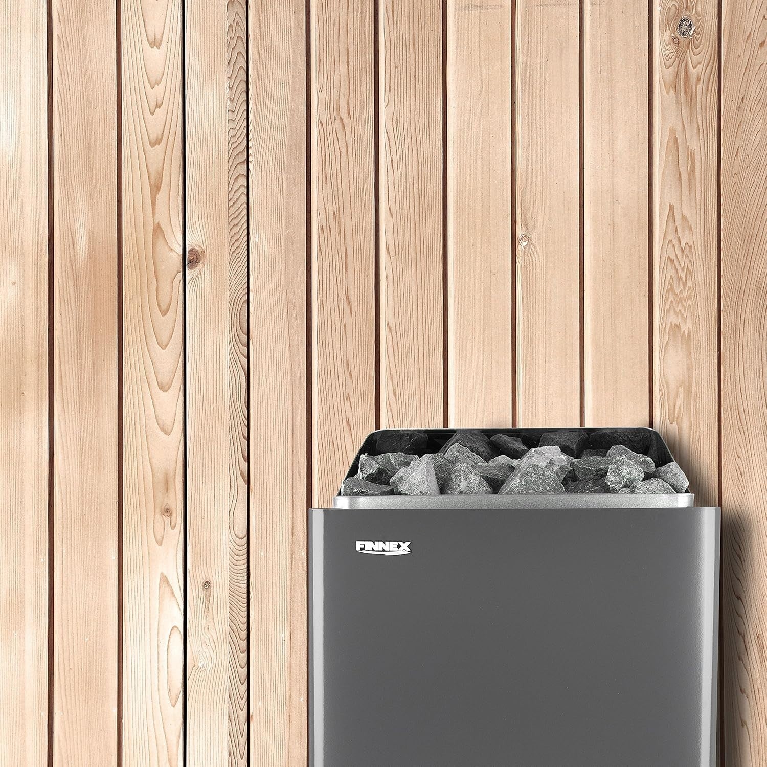 8KW Electric Sauna Heater – Fast Heat, Thermostat & Timer (No Stones)
