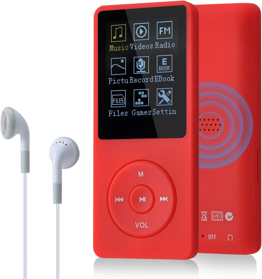8GB MP3 Player Slim Portable 70H Lossless Sound 64GB