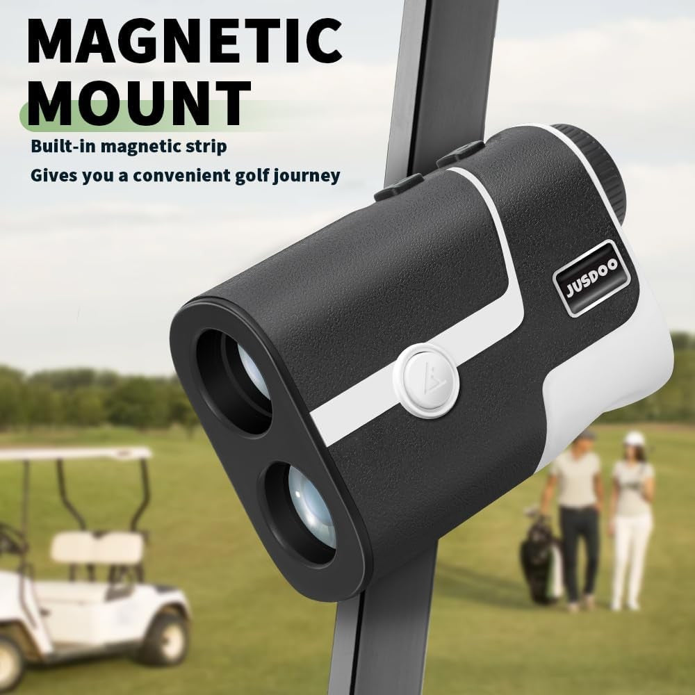 Golf Rangefinder 1200 Yards Slope Laser Flag Lock Vibration Rechargeable