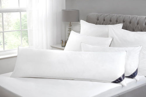 Pregnancy Goose Feather Body Pillow Soft Bed Bolster 150cm Cotton
