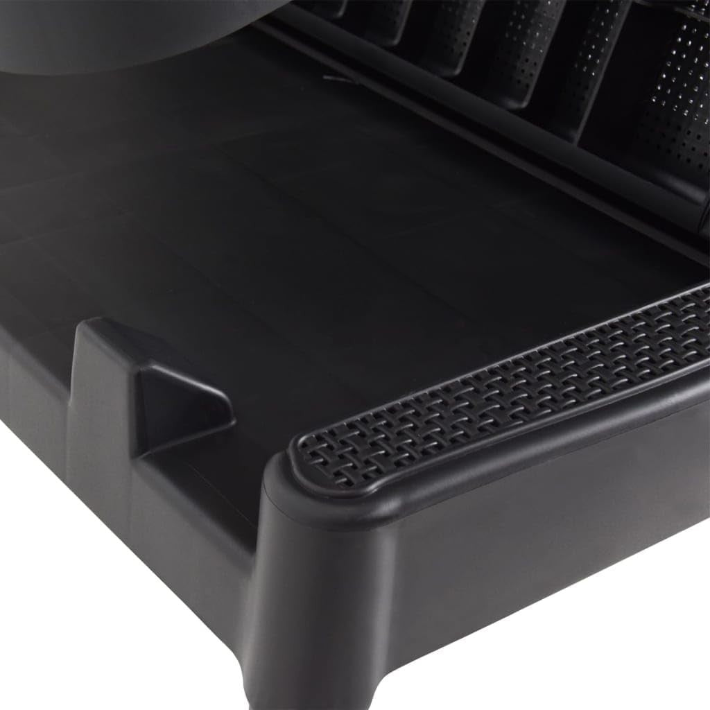 Adjustable Outdoor Sun Lounger UV-Resistant Polypropylene, Lightweight & Durable