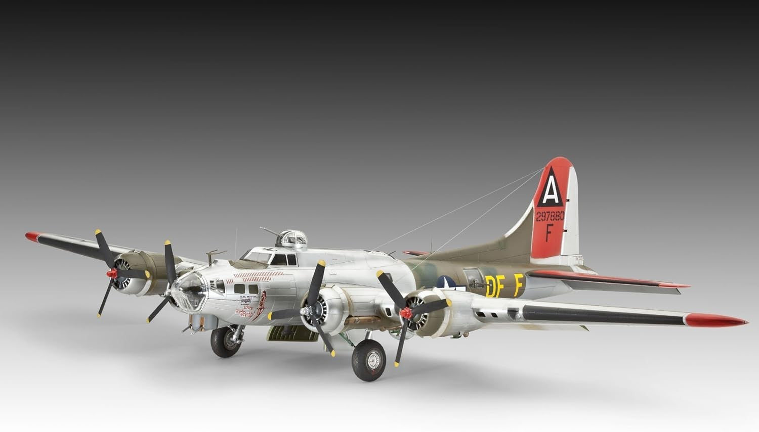 1:72 B-17G Flying Fortress WWII Bomber Model Kit – 237pcs Aircraft Build