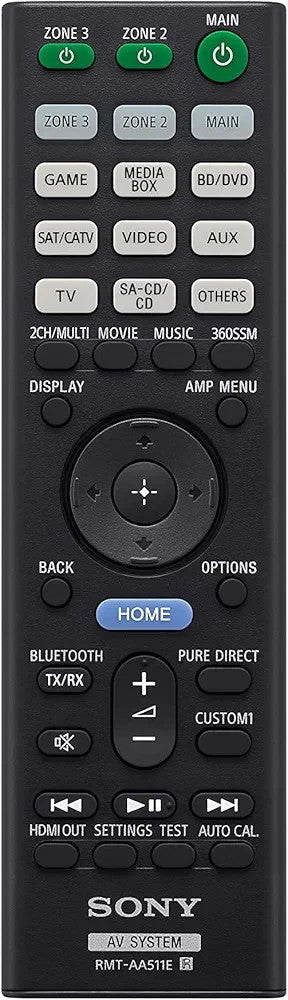 7.2 Channel 8K Surround AV Amplifier with Dolby Atmos, DTS:X & Wi-Fi